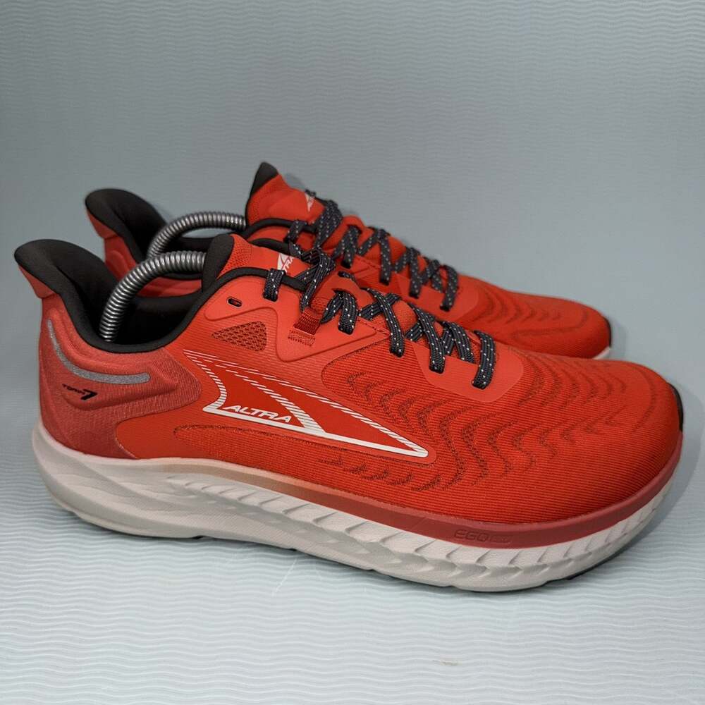 Altra Torin 7 Running Shoes Mens Size 10 Orange Road Sneakers AL0A82C4880
